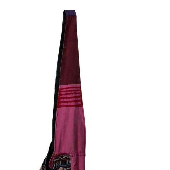 Y2k Boho Bohemian Hippie Shoulder Bag Peace elephant patch Made in Nepal cotton - Picture 5 of 16